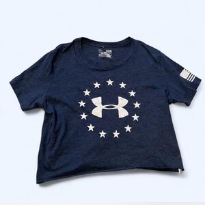 Under Armour Women’s Navy Star Graphic Tee
